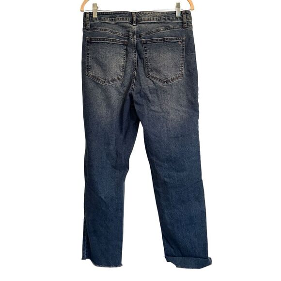 True Craft Sz 14 Slim‎ Straignt Button Fly Distressed Jeans - Picture 2 of 13